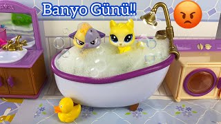 Minişler Banyo Yapmak İstemiyorum