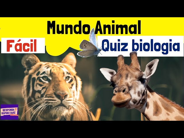 Perguntas e Respostas Animais  Conhecimentos Gerais sobre Animais #quiz # animais #desafio 