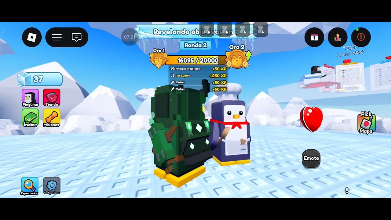 Jugando a los pingüinos 🐧🐧🐧🐧