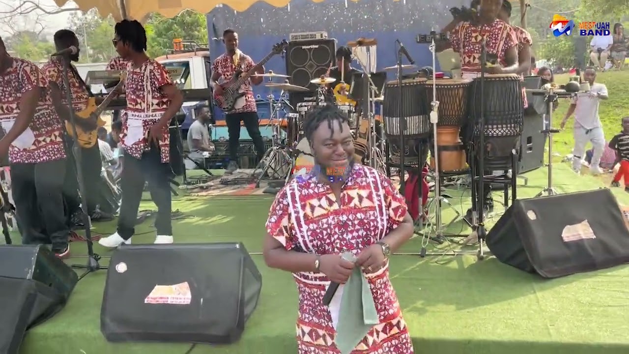 KUMAWOOD ACTRESS MERCY ASIEDU'S BAND (MESDUAH BAND) CHRISTMAS JAM @RATTRAY PARK