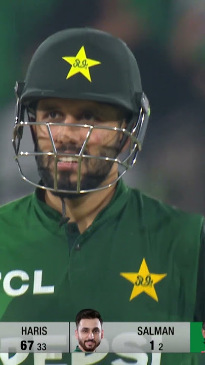 Haris on a rampage — fifth SIX and counting! 💥🙌 #PAKvBAN | #ClashOfGreen M2N1A