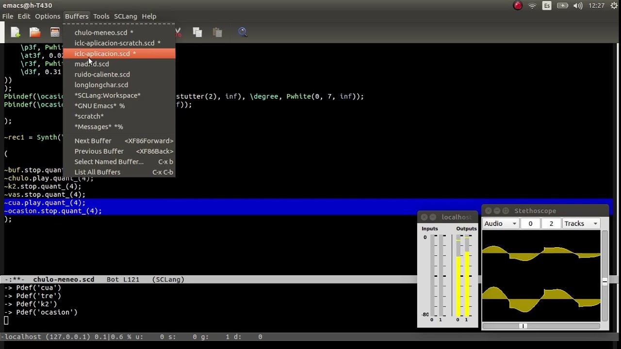 live and dj coding practice 2018 08 24 - YouTube