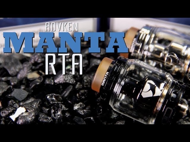 Advken MANTA 24mm RTA (Amazing Flavor) ~RTA Tank Review~ - YouTube