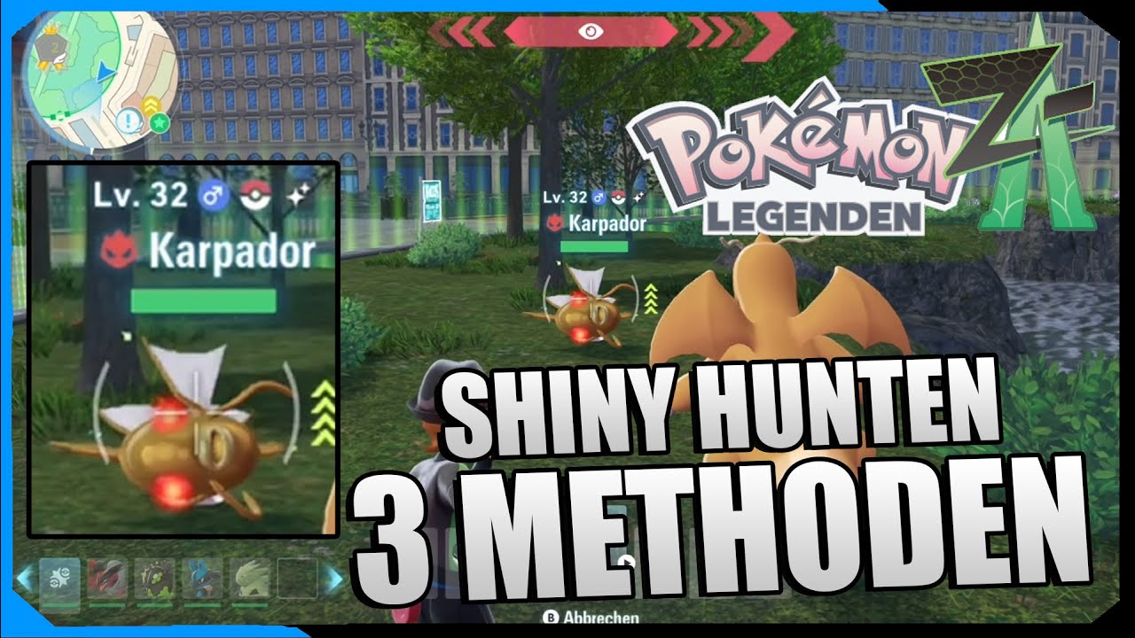 SO wird Shiny Hunting! 3 EINFACHE Methoden für dein Wunsch-Shiny! | POKÉMON LEGENDEN Z-A