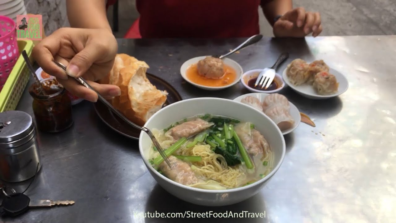 Vietnam Street Food 2020 Dim Sum Chinese Noodle Soup | Street Food And Travel