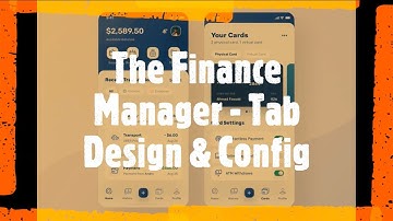 Ionic 5 UI Design - The Finance Manager - Tab Design & config