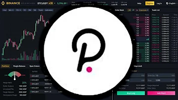 How do I get a polka dot on Binance?