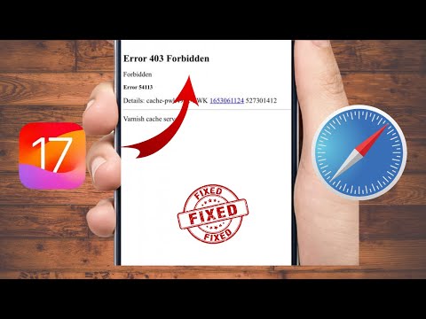 how to fix 403 forbidden error on safari iphone|403 forbidden error fix iphone|2024