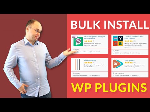 How To Bulk Install Your Favorite Wordpress Plugins At Once? | Quick fix #5