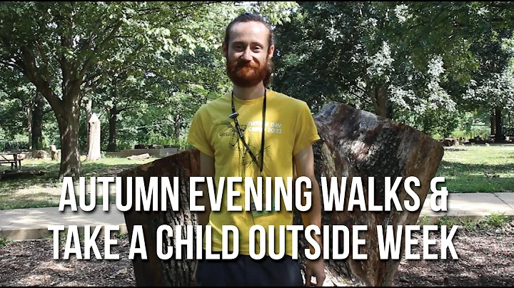 Autumn Evening Walks & Take A Child Outside Week!
