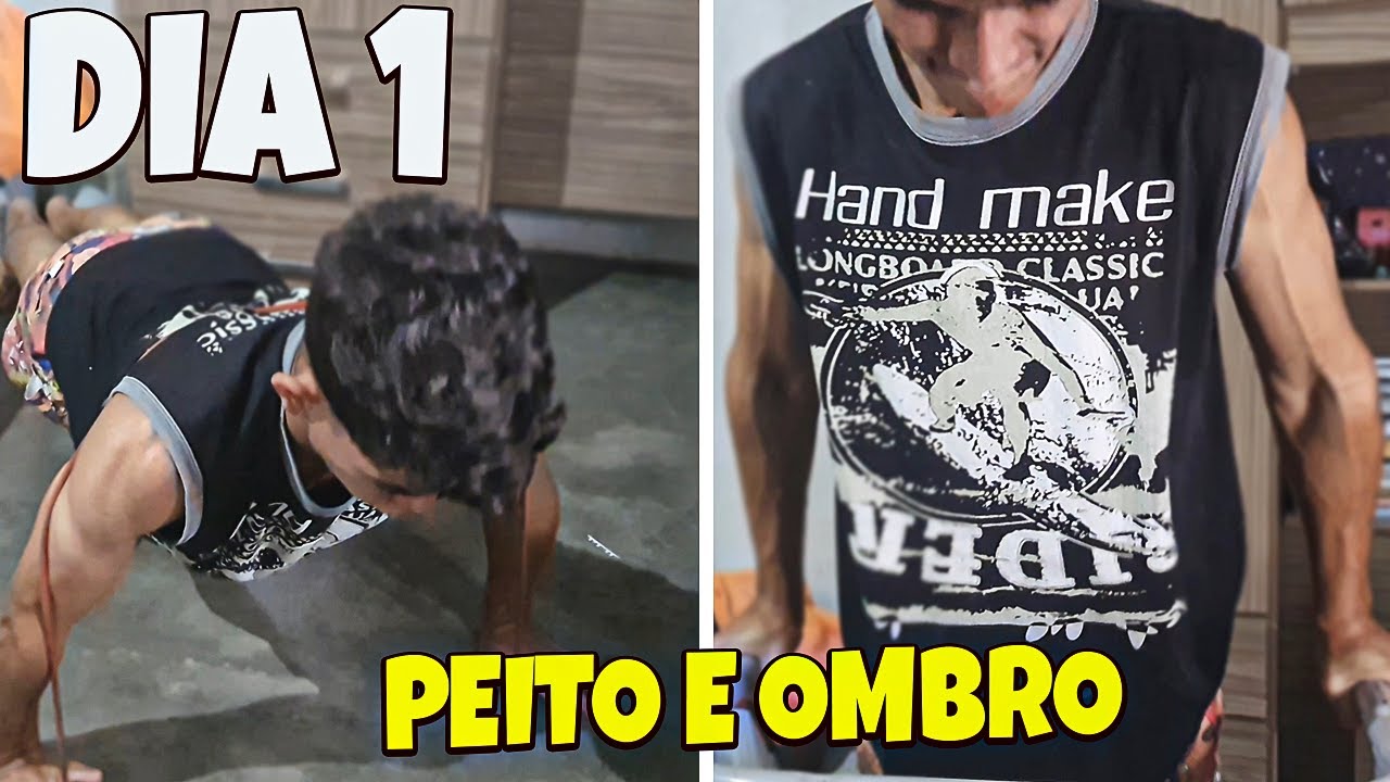 O Poder da Calistenia: 30 Dias Treinando CALISTENIA! dia 1