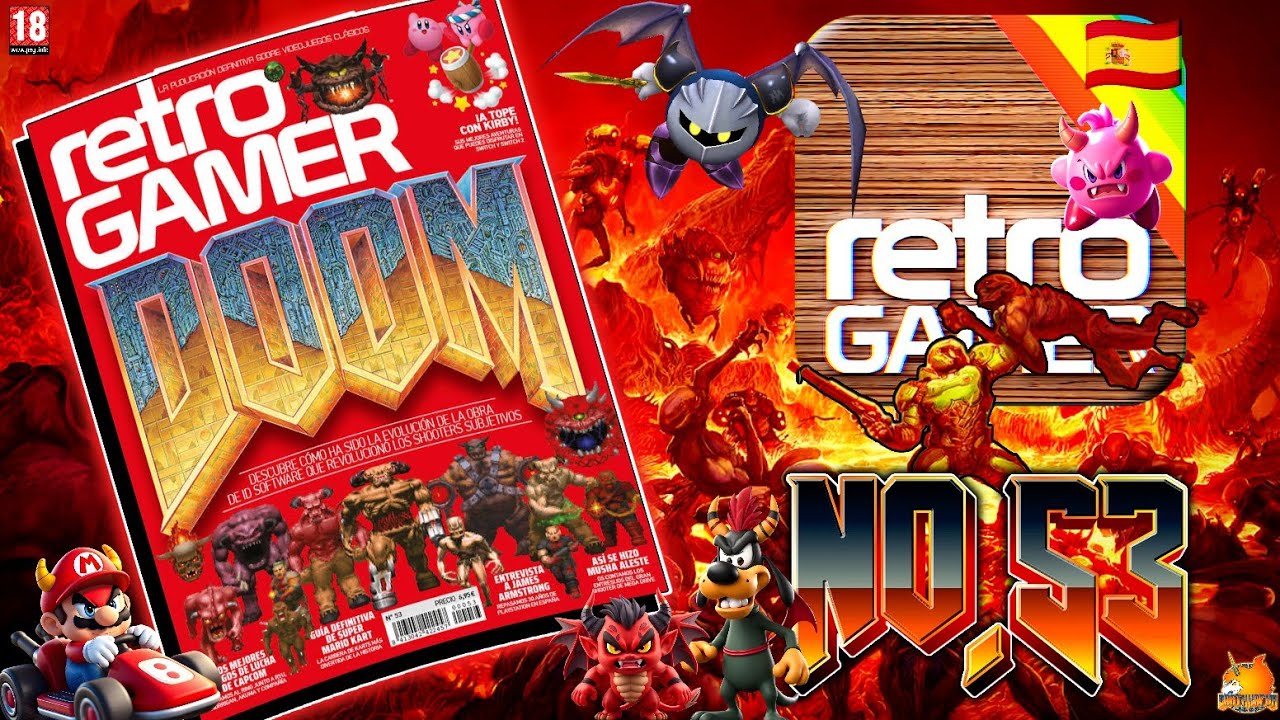 RETRO GAMER ESPAÑA 53: Doom, Kirby, Mario Kart, Disney, Capcom Fighting ...
