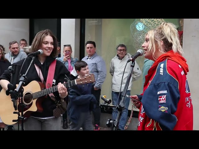 AMAZING MOMENT.. WATCH WHEN ORIGINAL ARTIST APPEARS -Ella Henderson Ghost u0026 Allie Sherlock class=