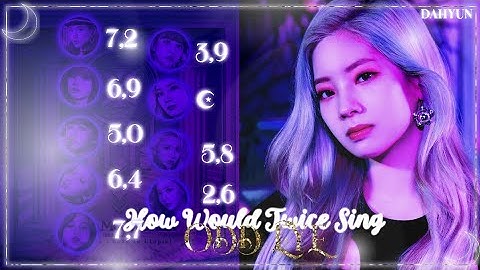 How Would Twice Sing ODD EYE-Dreamcatcher