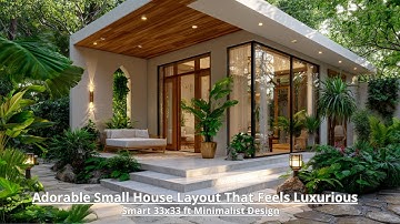 33’x33’ (10x10m) Gezellig, elegant en uitnodigend – schattig klein huis met een geweldige indeling!