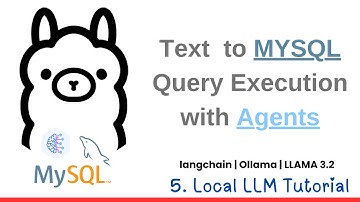 Local Text to SQL (MySQL) Query LLM App with LLAMA 3.2, Ollama and Langchain
