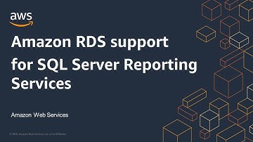 Amazon RDS support for SQL Server Reporting Services