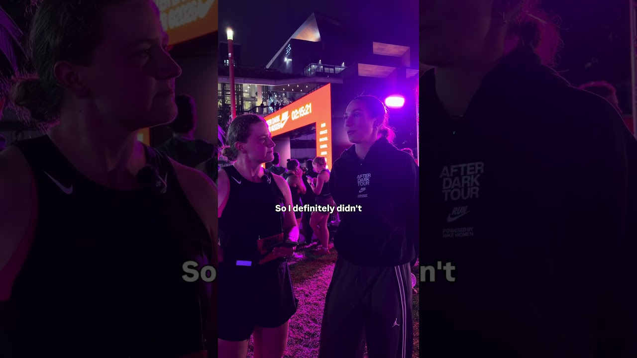 Issie Hume Nike ADT Sydney - post-race interview