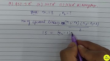 Narendra Avasthi  solution  Atomic Structure  CHAPTER 2  QUESTION 56(Q 56)-   - FREE DOUBT SOLUTION