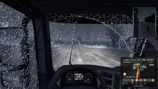 Euro Truck Simulator 2 1.36 (Турция, Зима)