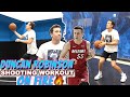 Duncan Robinson couldn't miss in NBA shooting workout!!