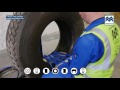 Monaflex Tutorial - Reparación de neumáticos camiones de base amplia y super single