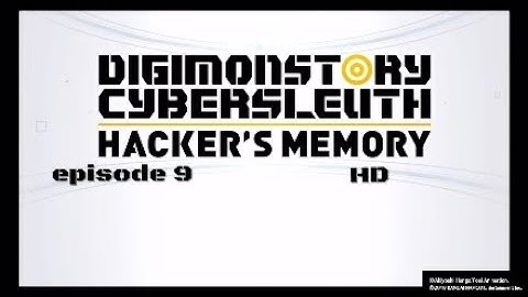 DIGIMON STORY: CYBER SLEUTH - HACKER