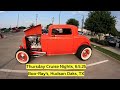 Thursday Cruise Nights, Boo-Ray's, Hudson Oaks, TX, 6-5-25 Classic Cars and Trucks Local Show