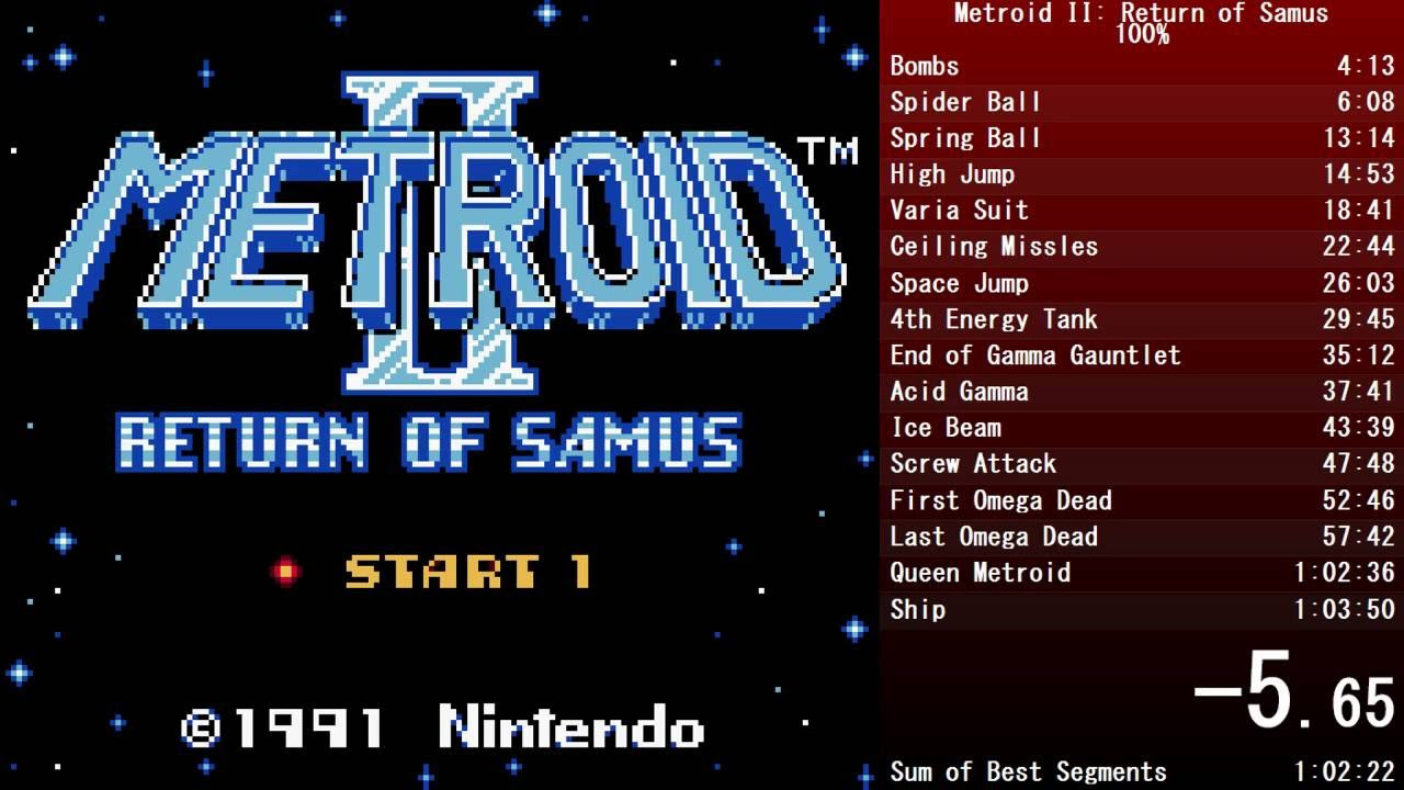 Game Boy Longplay [016] Metroid II: Return of Samus - YouTube