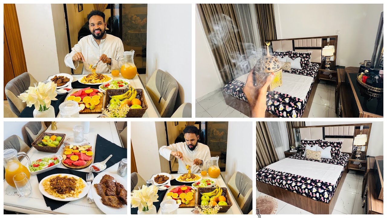 XAAJIGA OO LA QIIROODAY QADADA MAANTA FETTUCCINE PASTA 🍝🤤😋