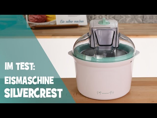 Silvercrest Ice Cream Maker SEM 90 C3 TESTING - YouTube