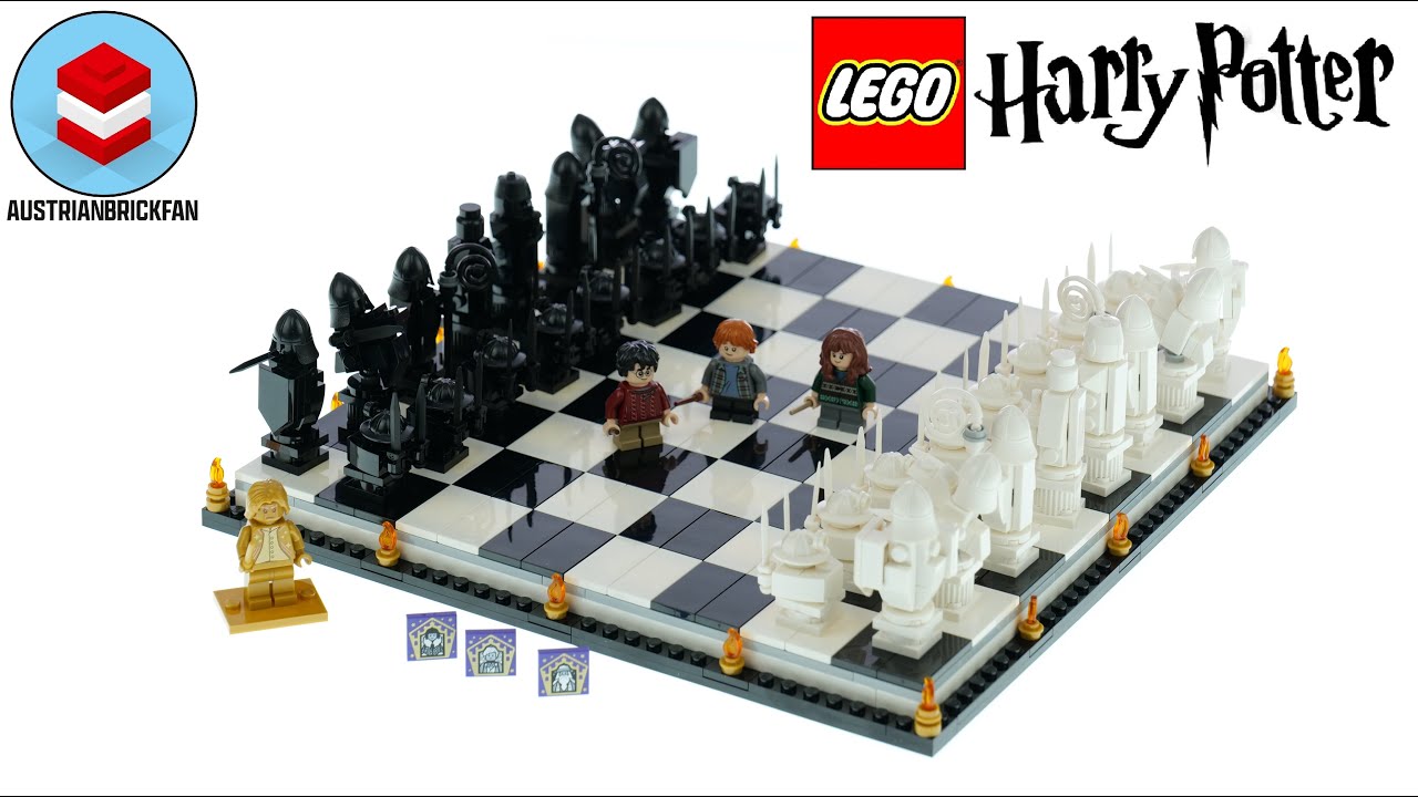 Lego Harry Potter 76392 Hogwarts Wizard´s Chess - LEGO Speed Build Review 