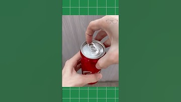 MẸO MỞ LON NƯỚC NGỌT BỊ LẮC 🧐 #amazingfacts #facts #shorts