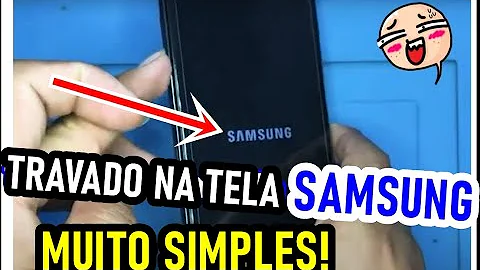 O que fazer quando o Samsung trava na tela inicial?