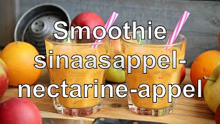 Smoothie Sinaasappel Nectarine Appel Recept