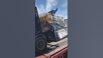 wire mesh welding machine delivery #machine #wireworks