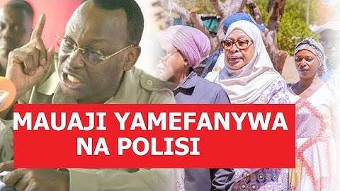 FREEMAN MBOWE ANENA MAZITO  BAADA YA KUMALIZIKA UCHAGUZI WA SERIKALI ZA MTAA,TAIFA LINA MSIBA MZITO