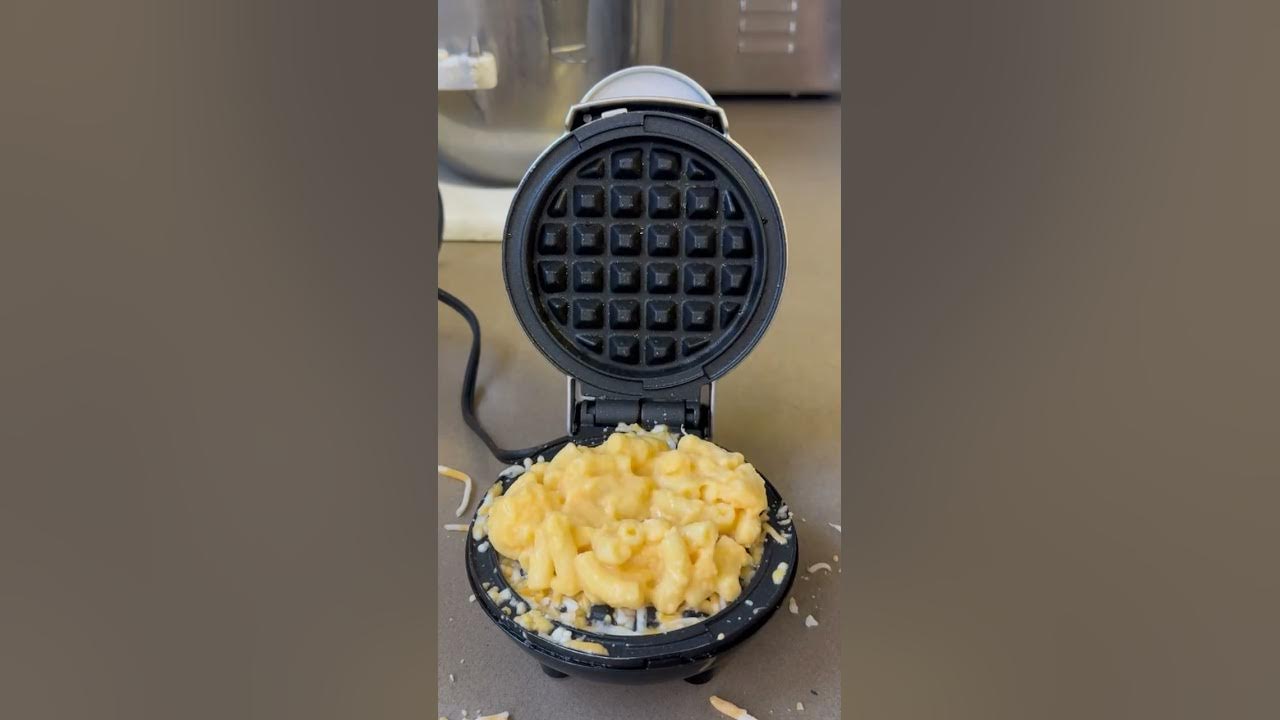 Will It Waffle The Macaroni & Cheeseburger Edition YouTube