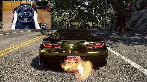 NFS HEAT - CHEVROLET CORVETTE ZR1 - Test Drive with THRUSTMASTER TX + TH8A - 1080p60FPS