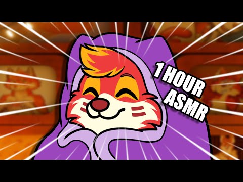 FURRY ASMR for literally anything 💜 (Sleeping, Gaming, Studying, Working, etc...) [1HR]