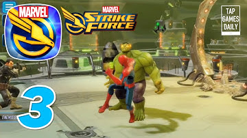 MARVEL STRIKE FORCE Gameplay Walkthrough Part 3