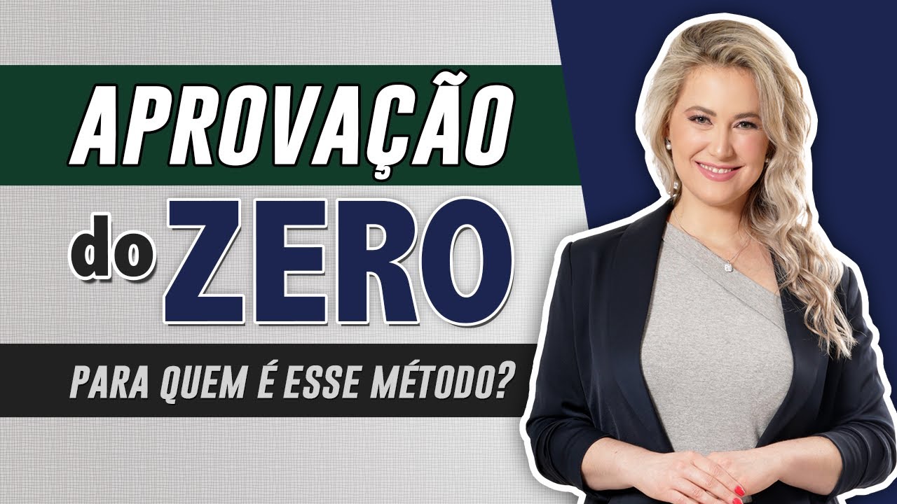 APROVAÇÃO DO ZERO – O Passo a Passo para ser Aprovado em Concurso mais Rápido | Cíntia Brunelli