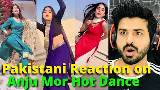 Pakistani React on Anju Mor Dance Reels | Reaction Vlogger