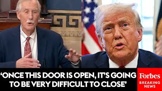 Angus King Warns Constitution Is Under 'The Most Direct And Consequential Assault' From Trump Admin
