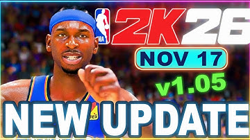 NBA 2K26 Update 1.05 Is FINALLY GOOD! HUGE Fixes You NEED To Know About