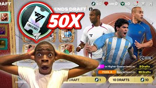 Ea Fc Mobile 26 50X Draft Voucher Pack Opening