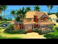 Beach Front Luxury || #sulanisirens || The Sims 4 Island Living: Speed Build