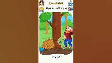DOP 5 DAILY PUZZLE #332 - CHOP DOWN THE TREE #dop5 #dop5shorts #dop5gameplay #viral #shorts