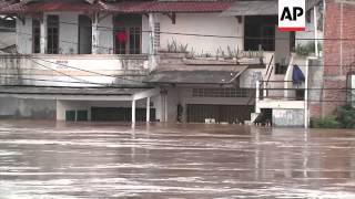 Large portions of Jakarta, Indonesia are under water after days of heavy rainfall. Water levels have