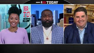 Brian Windhorst’s reaction to becoming a a viral sensation 😂